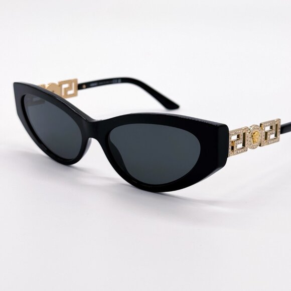 NEW VERSACE VE4470B GB1/87 WOMEN CAT EYE SUNGLASSES  MOD 4470B GB1/87 BLACK main image 5